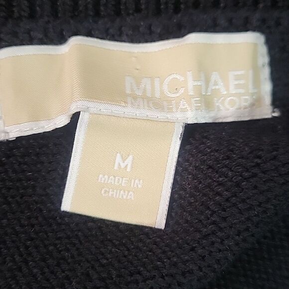 VintagevMichael Kors, Black one shoulder sweater, Size M - Picture 2 of 3